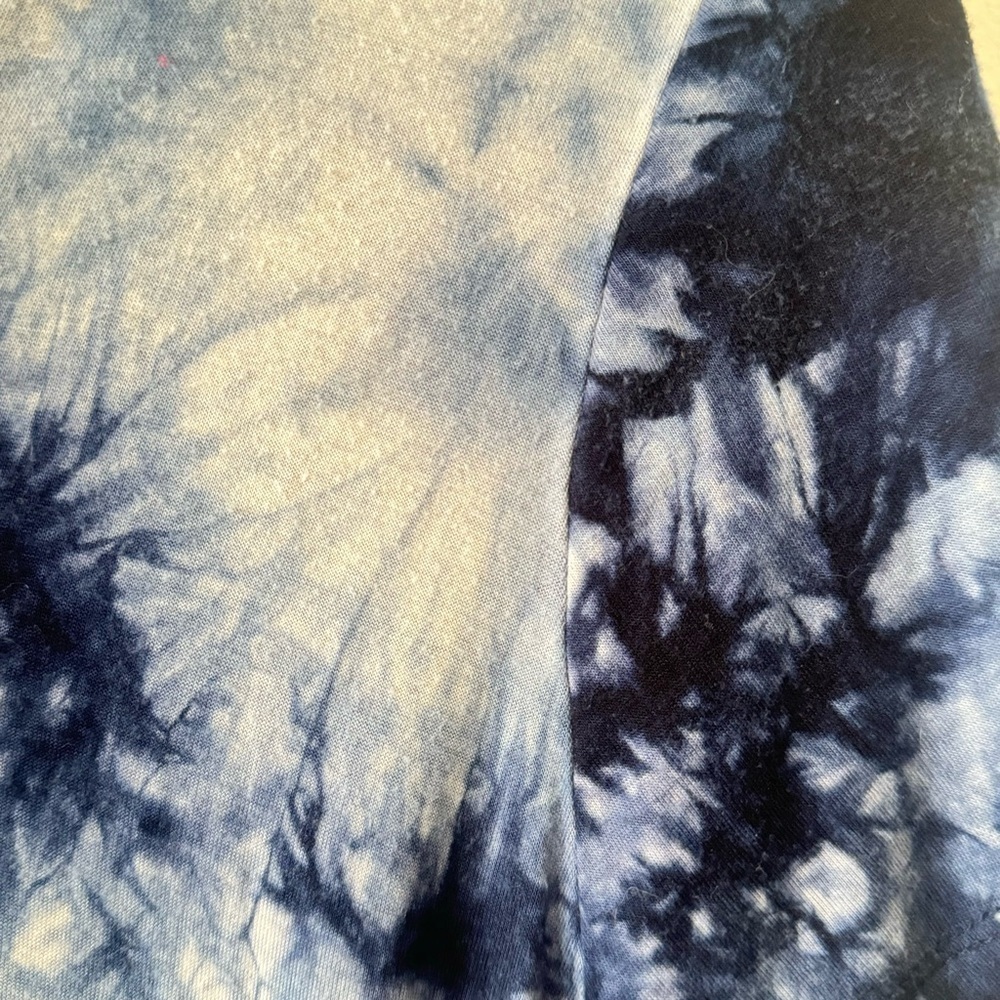 Blue Tie Dye Dress - Picture 5 of 6